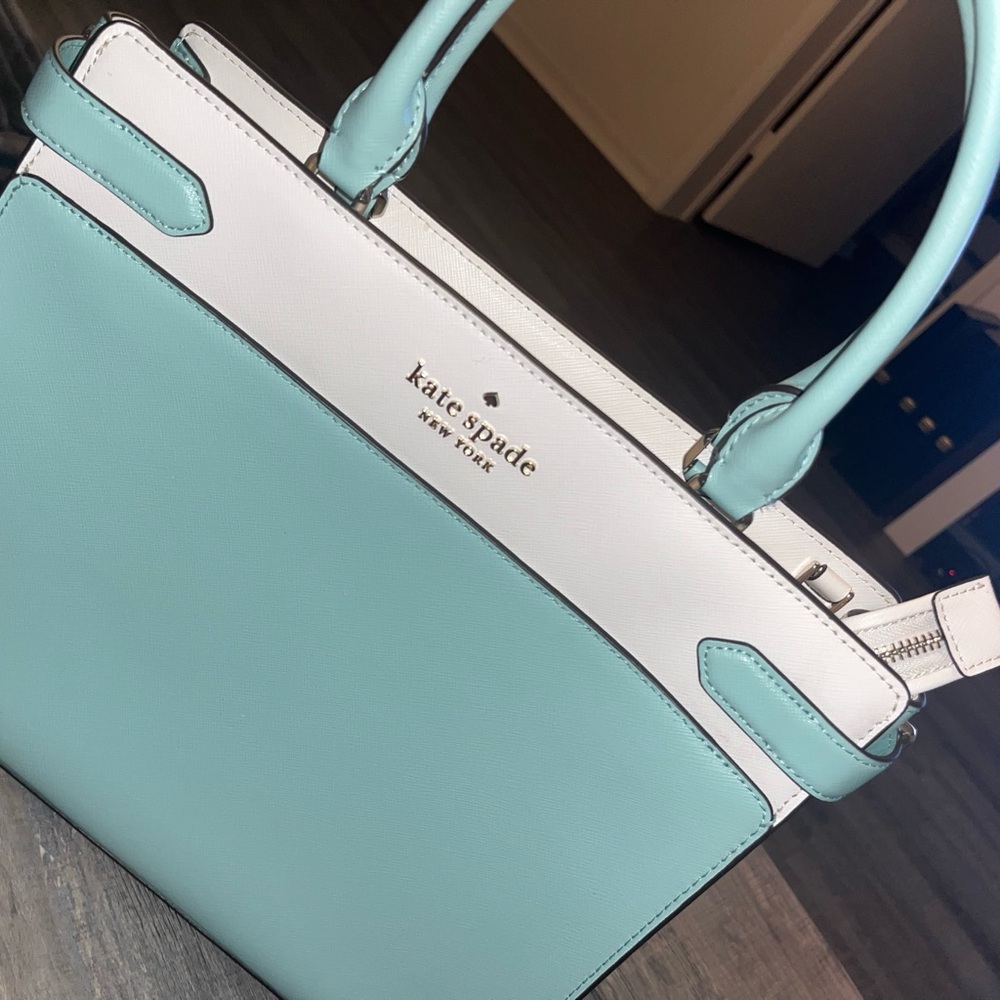 Kate Spade Blue and White Women's Bag